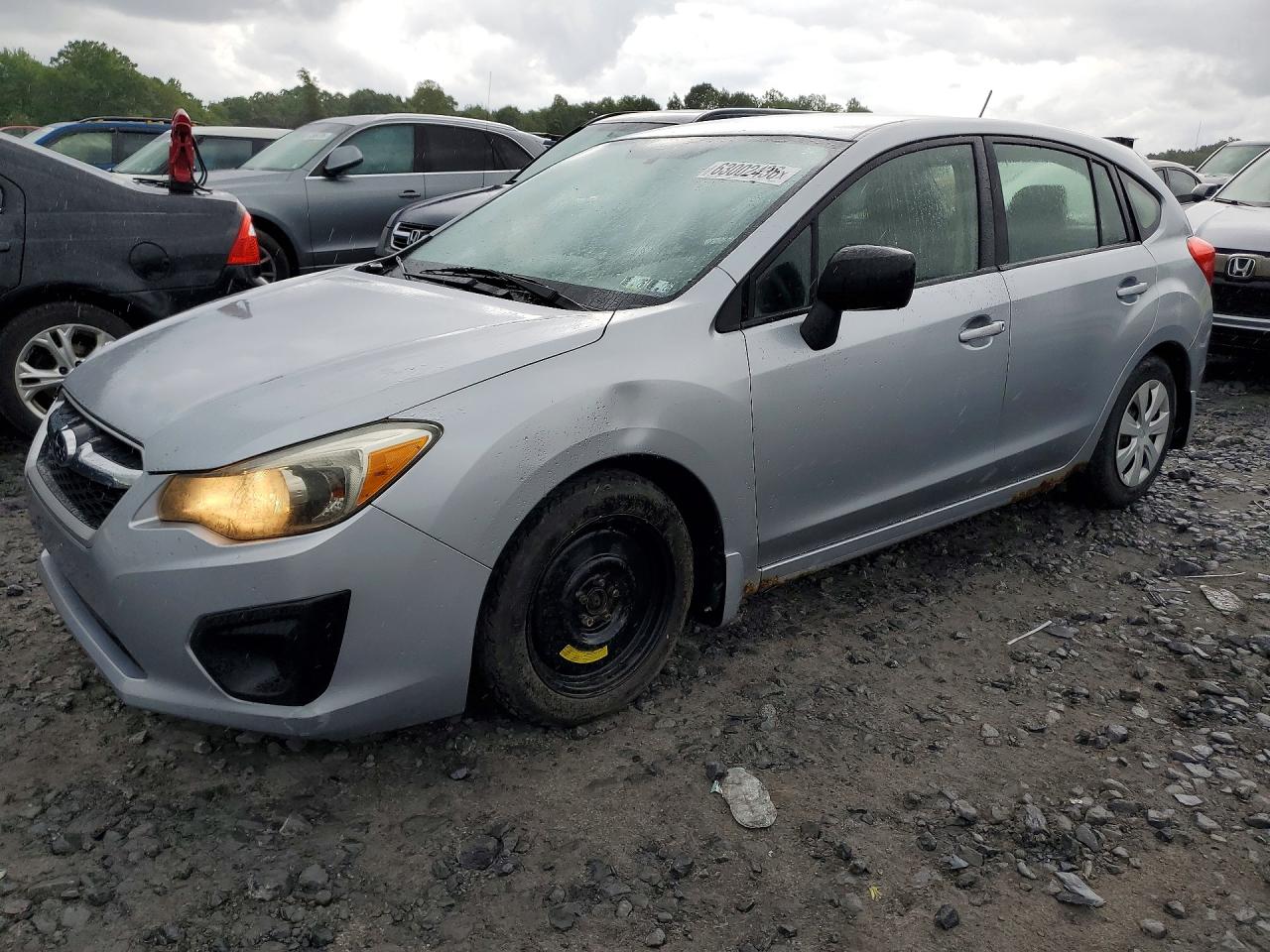 2012 Subaru Impreza 2.0i, VIN JF1GPAA62CH214633 — Undercarriage