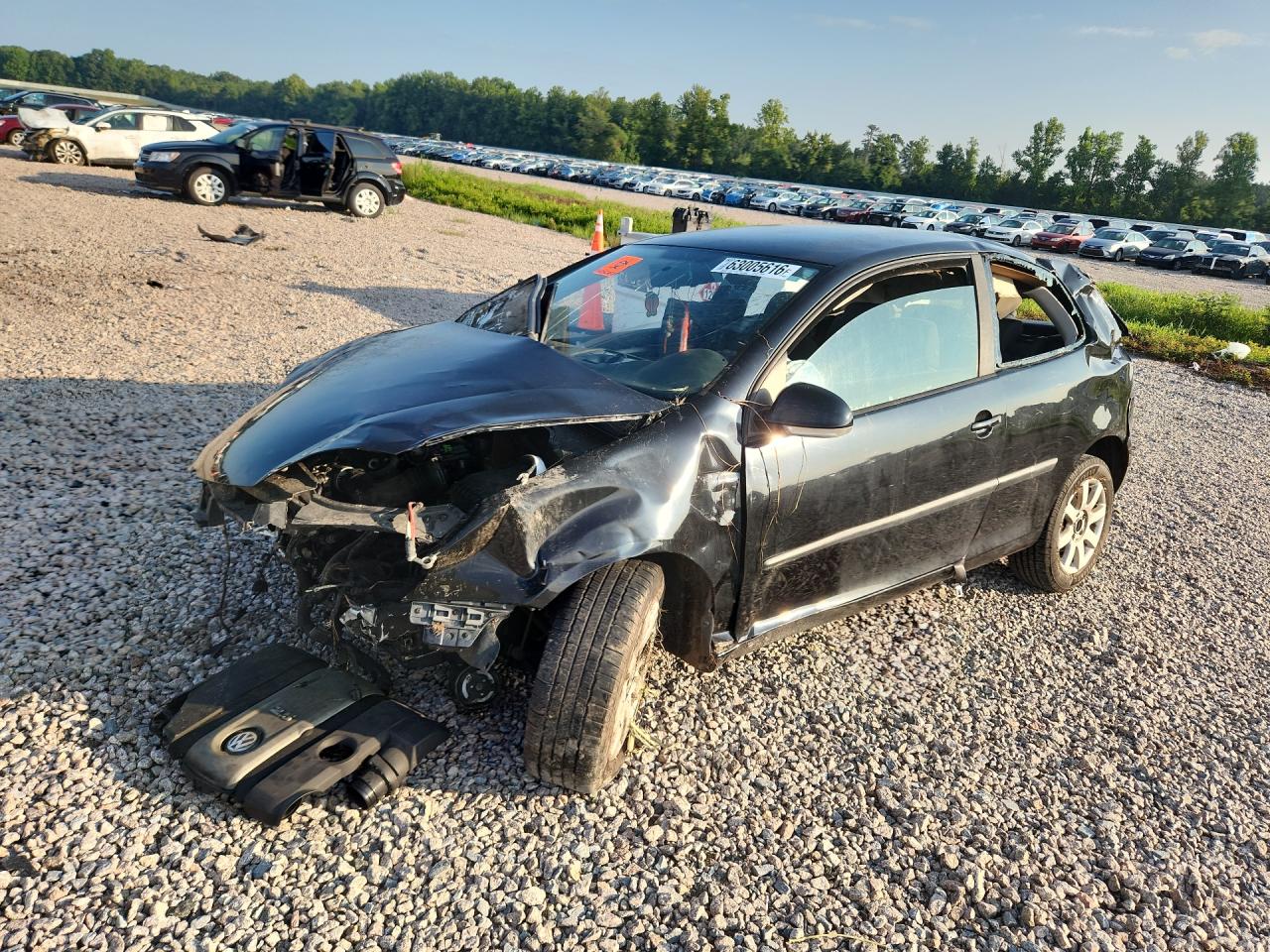 2009 Volkswagen Rabbit S, VIN WVWBA71K69W044531 — All over