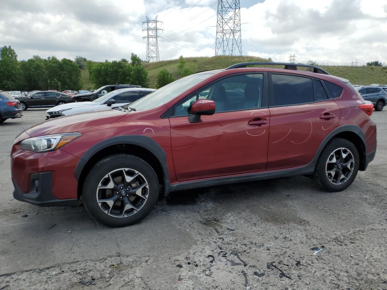 2019 Subaru Crosstrek Premium, VIN JF2GTAEC9KH224341 — Rear end