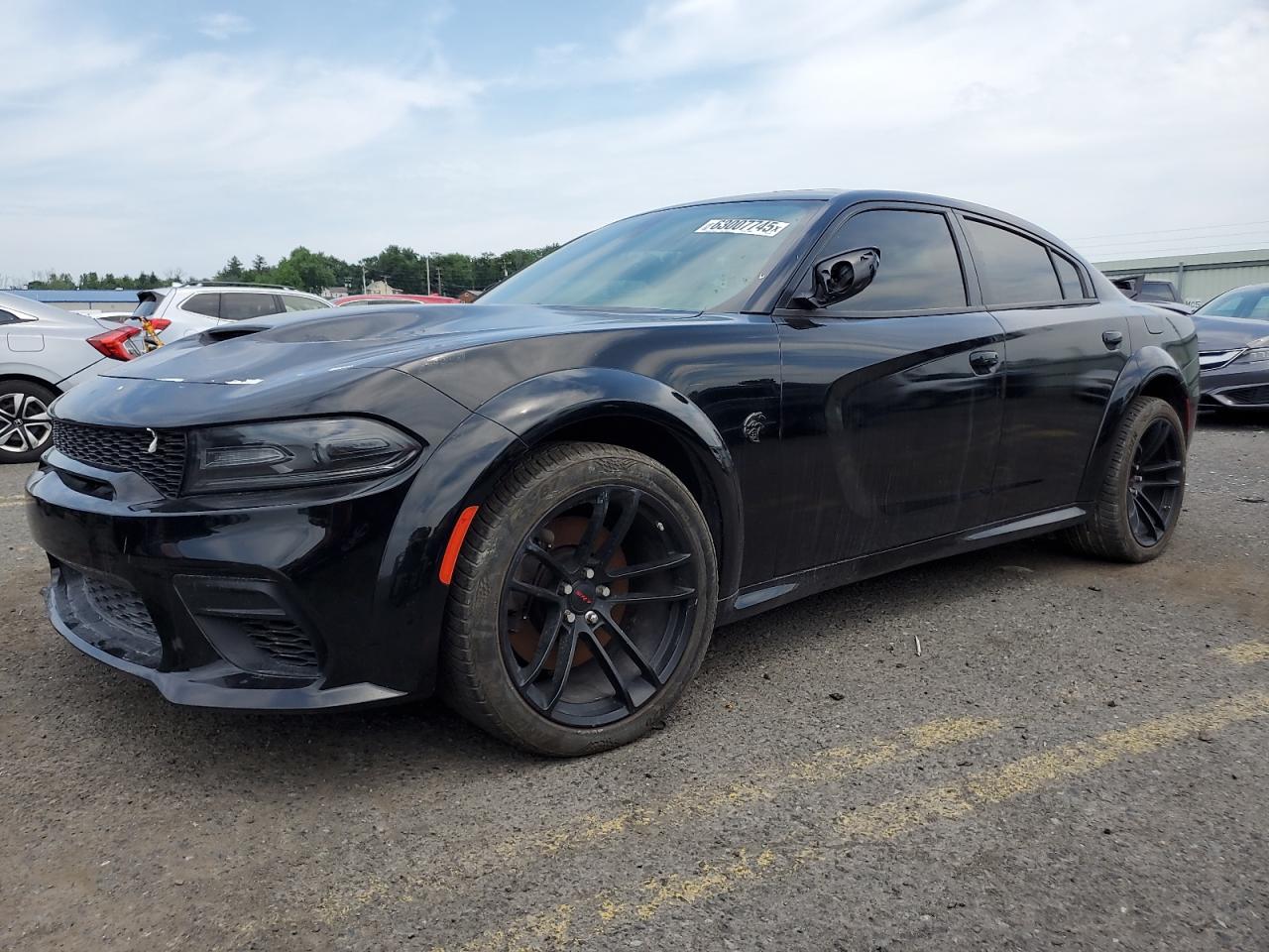 2021 Dodge Charger SRT Hellcat Widebody, VIN 2C3CDXL93MH660916 — Stripped