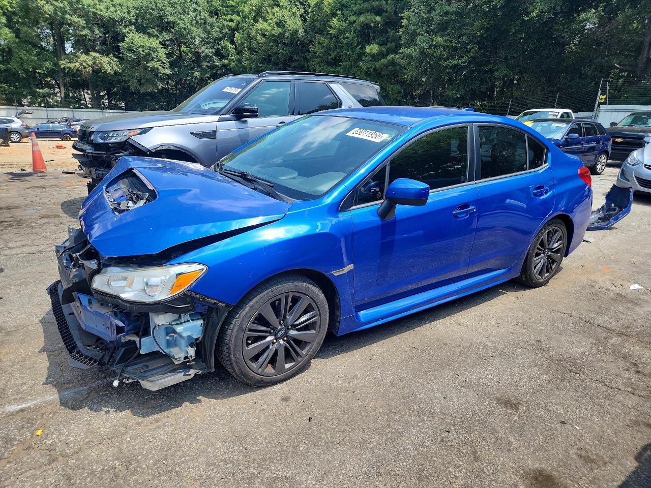 2017 Subaru WRX, VIN JF1VA1B67H9818879 — Front end