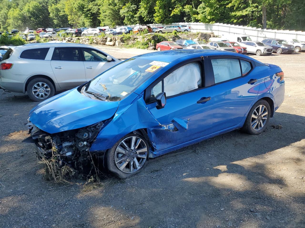 2024 Nissan Versa S, VIN 3N1CN8DV7RL840525 — Biohazard / chemical