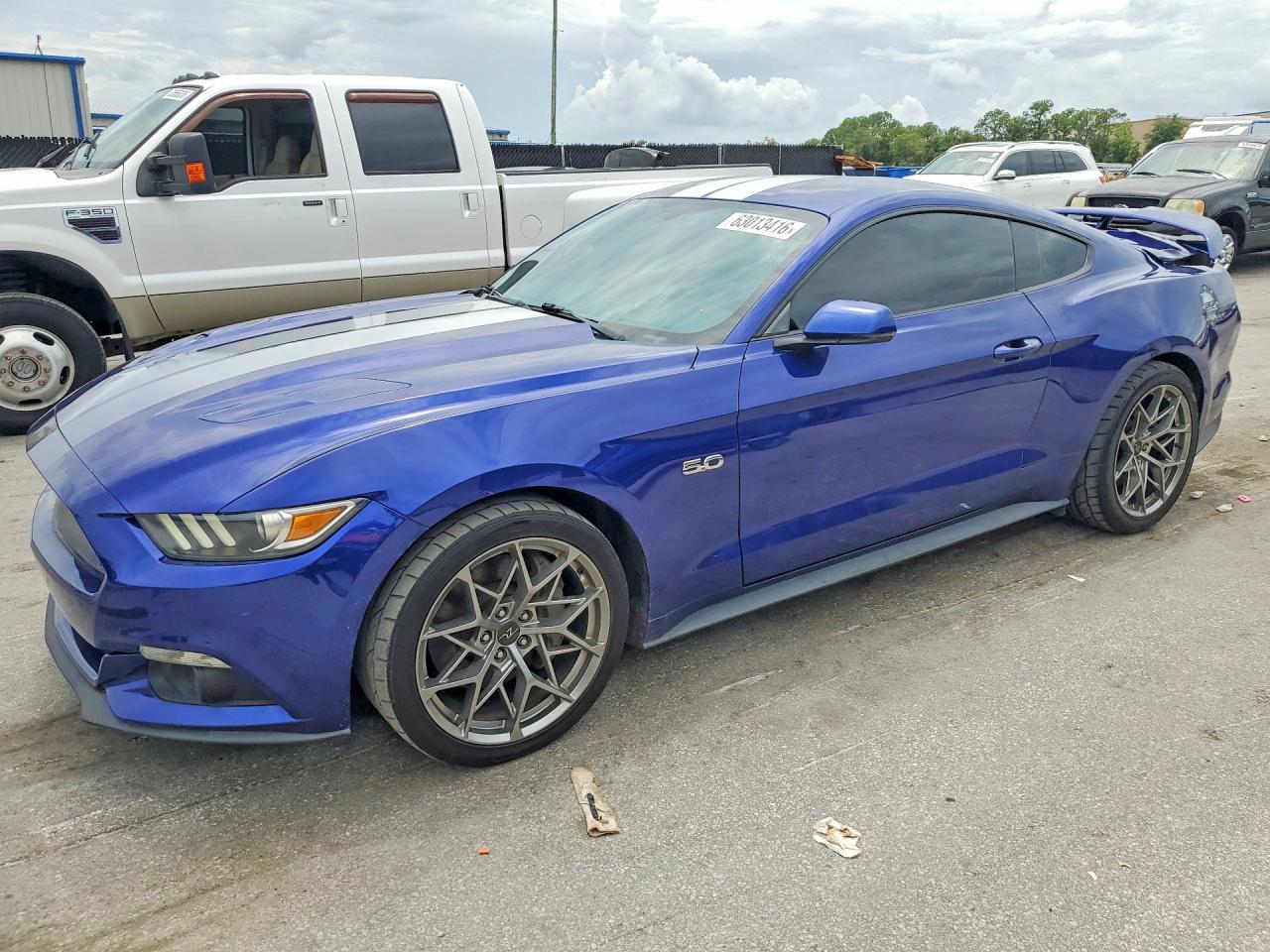 2016 Ford Mustang GT, VIN 1FA6P8CF7G5235728 — Rear end