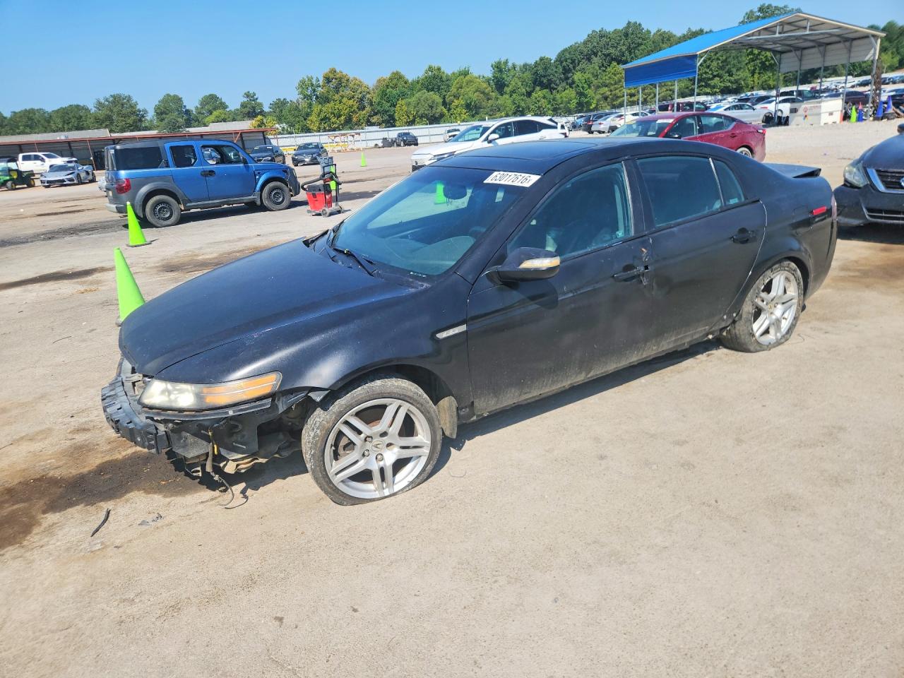 2007 Acura TL, VIN 19UUA66217A032410 — Front end