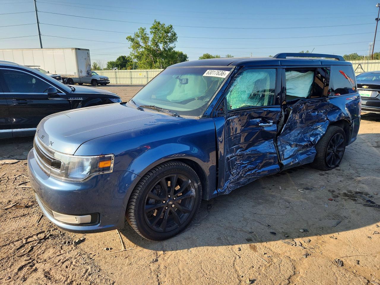 2019 Ford Flex SEL, VIN 2FMHK6C86KBA21725 — Side