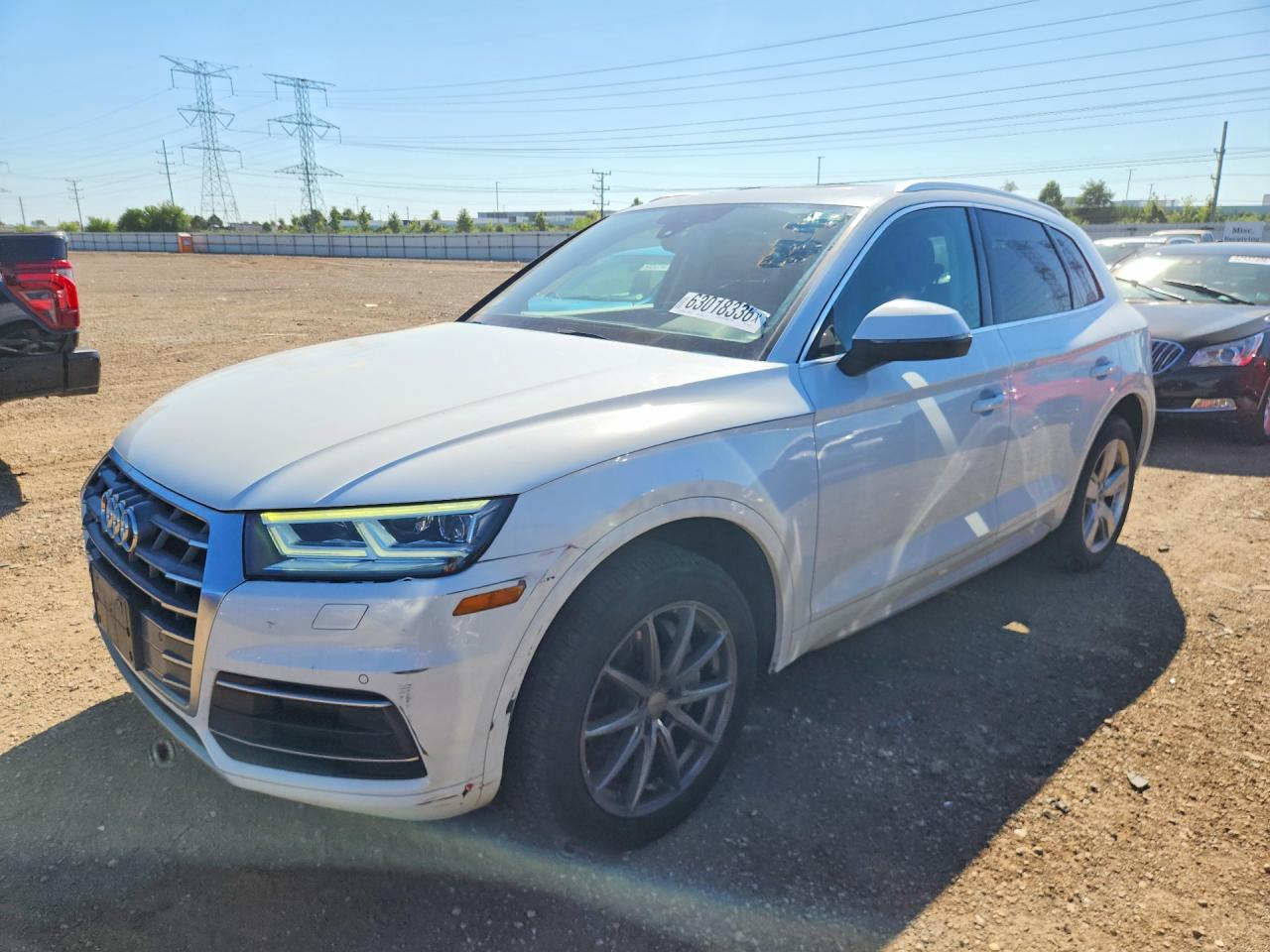 2019 Audi Q5 Premium Plus, VIN WA1BNAFY0K2064277 — Normal wear