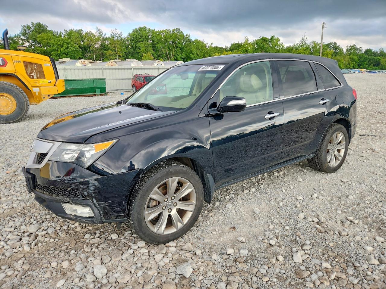 2013 Acura MDX Advance, VIN 2HNYD2H86DH504450 — Front end