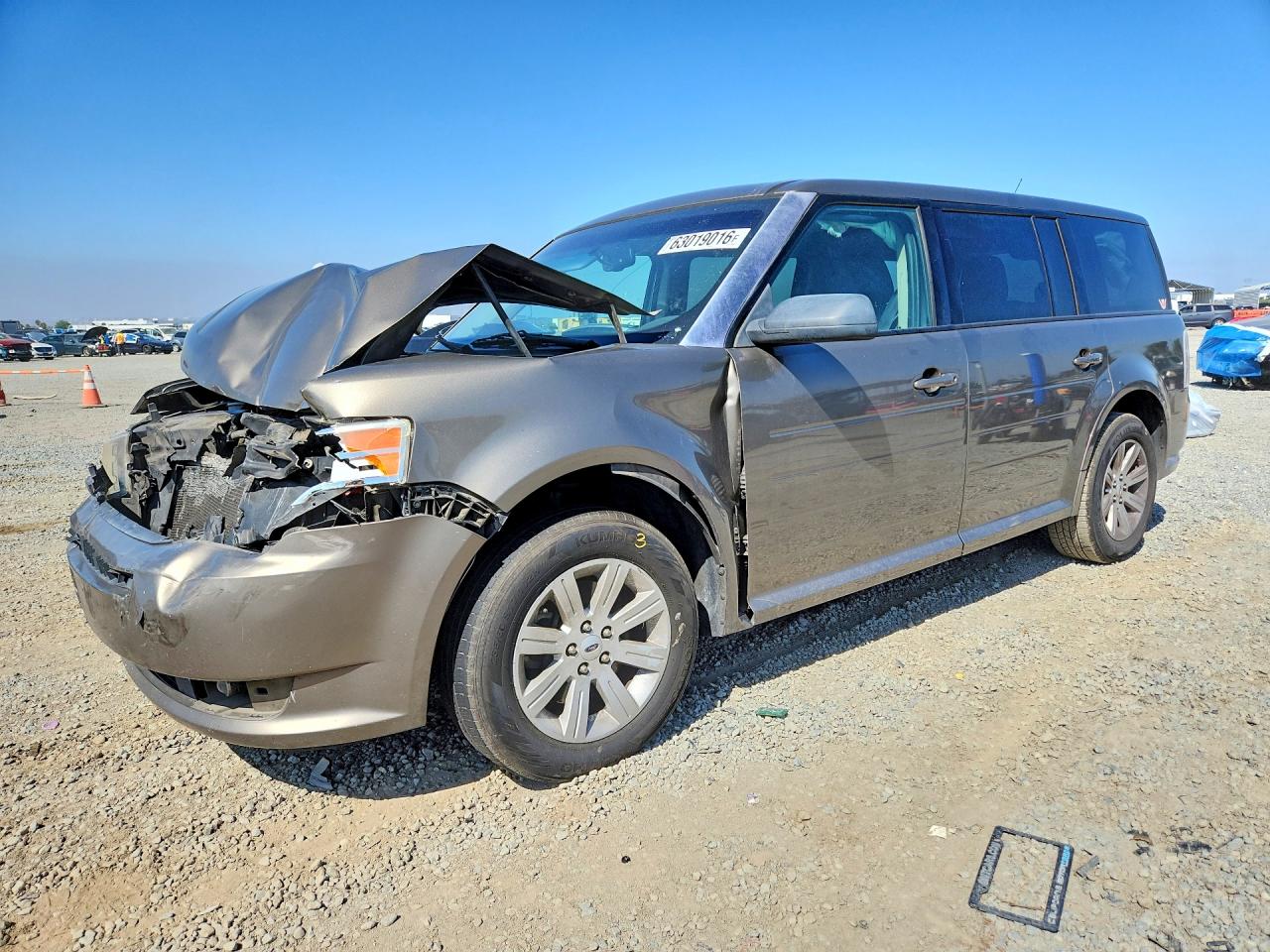 2012 Ford Flex SE, VIN 2FMGK5BC6CBD05742 — Front end