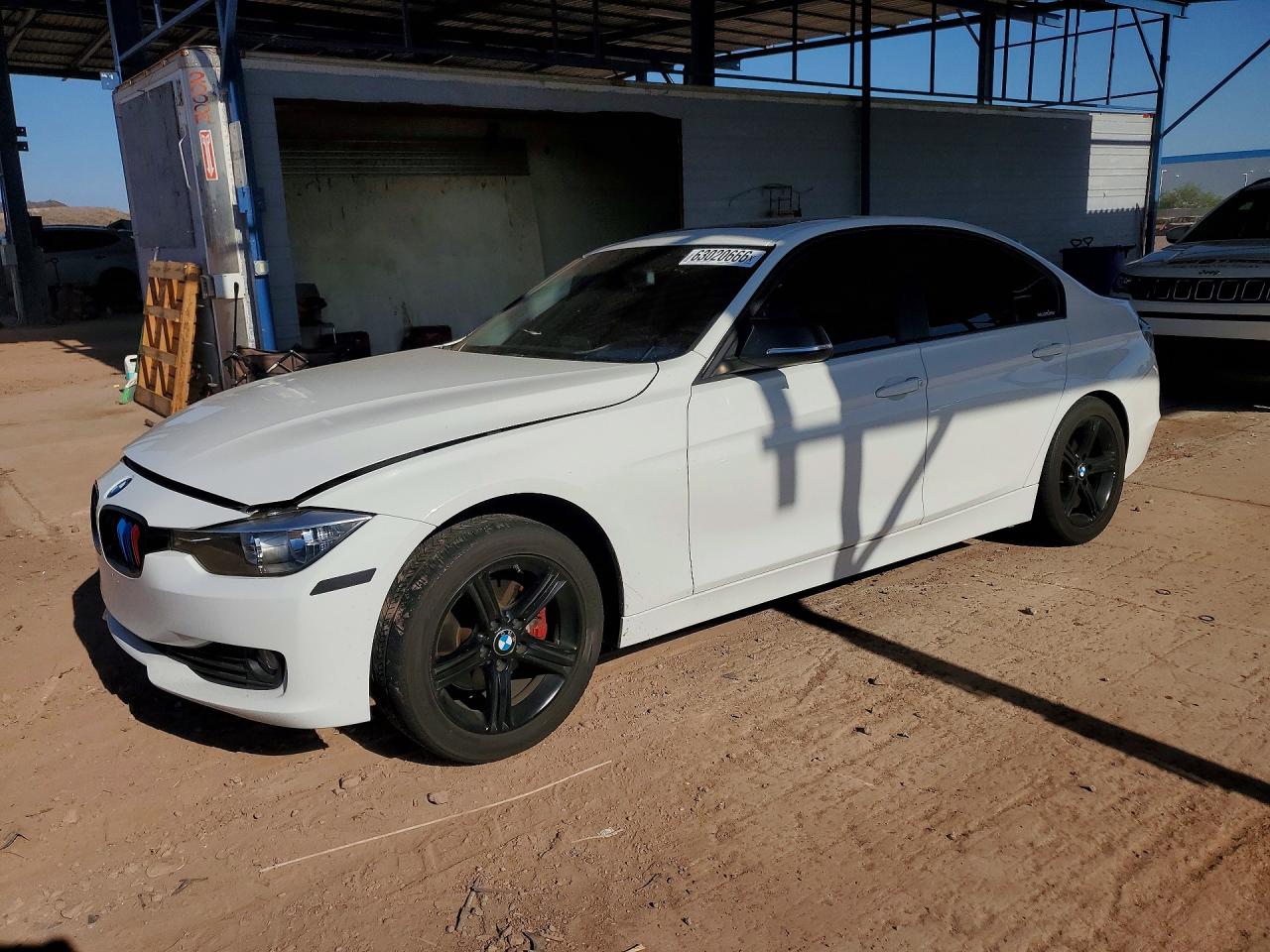 2013 BMW 3 Series 328i, VIN WBA3C1G52DNR46568 — Rear end