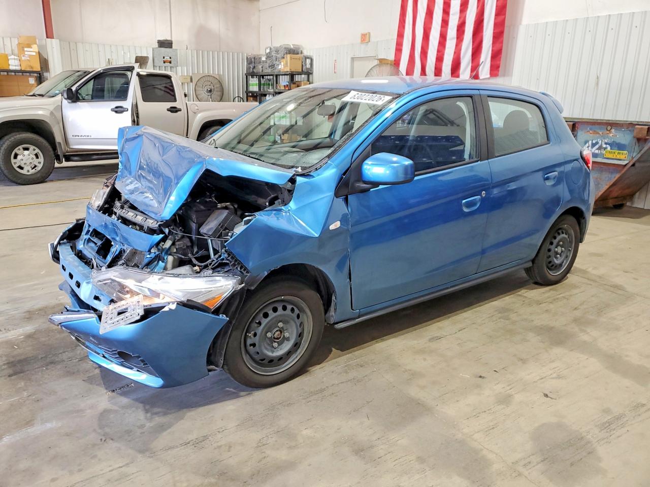 2024 Mitsubishi Mirage ES, VIN ML32AUHJ6RH010754 — Front end