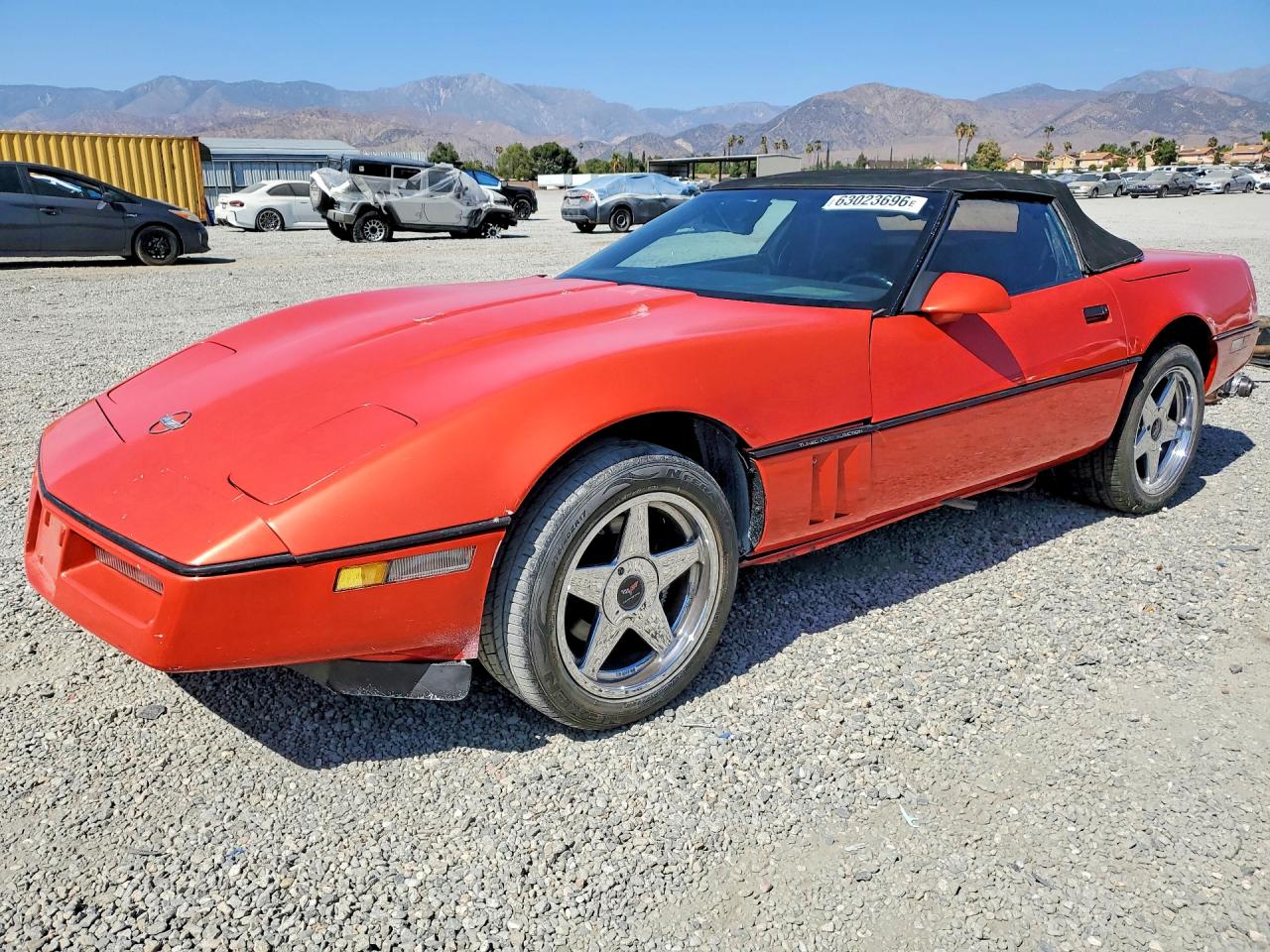 1988 Chevrolet Corvette, VIN 1G1YY3188J5118330 — Мелкие вмятины и царапины