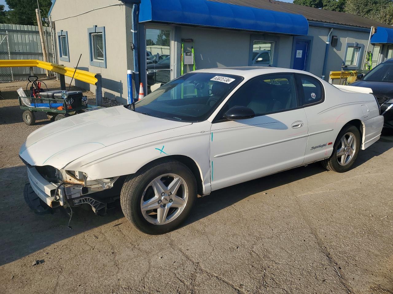 2004 Chevrolet Monte Carlo SS Supercharged, VIN 2G1WZ121X49151556 — Front end