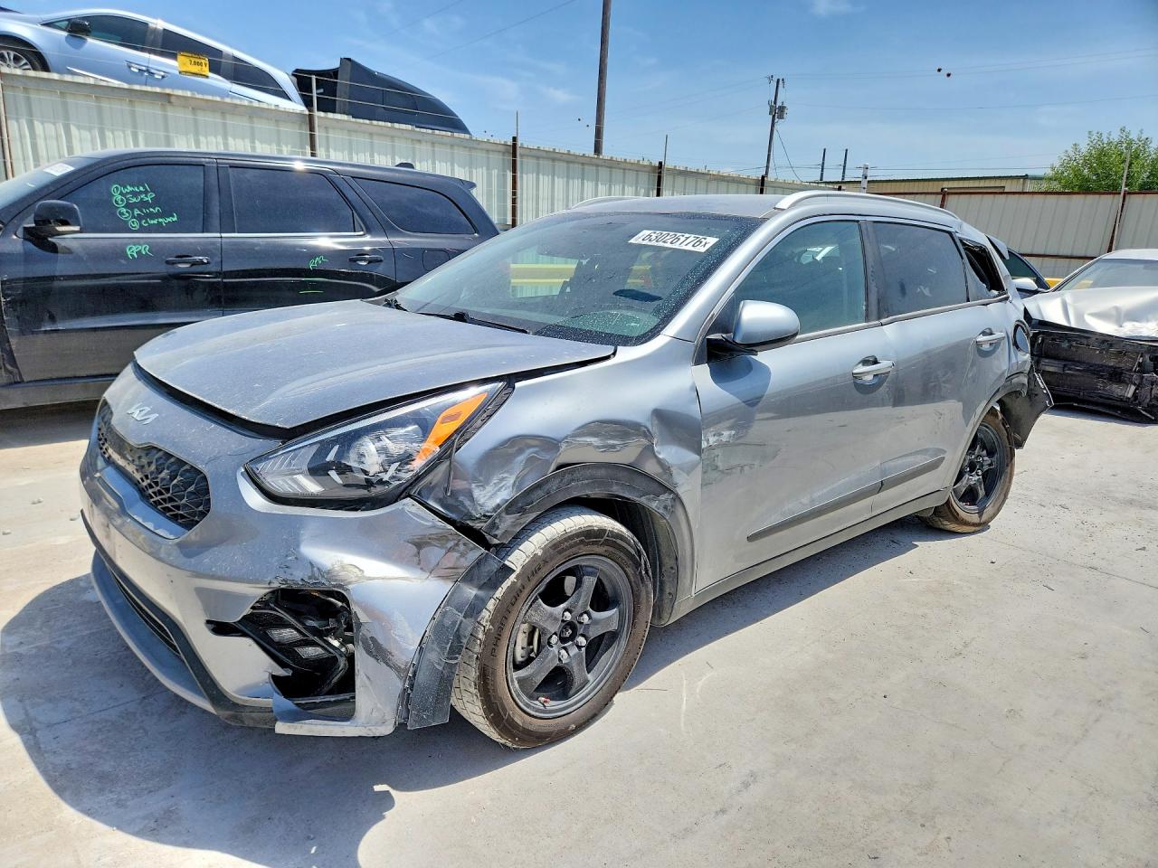 2022 Kia Niro LXS, VIN KNDCB3LC1N5541485 — Rear end