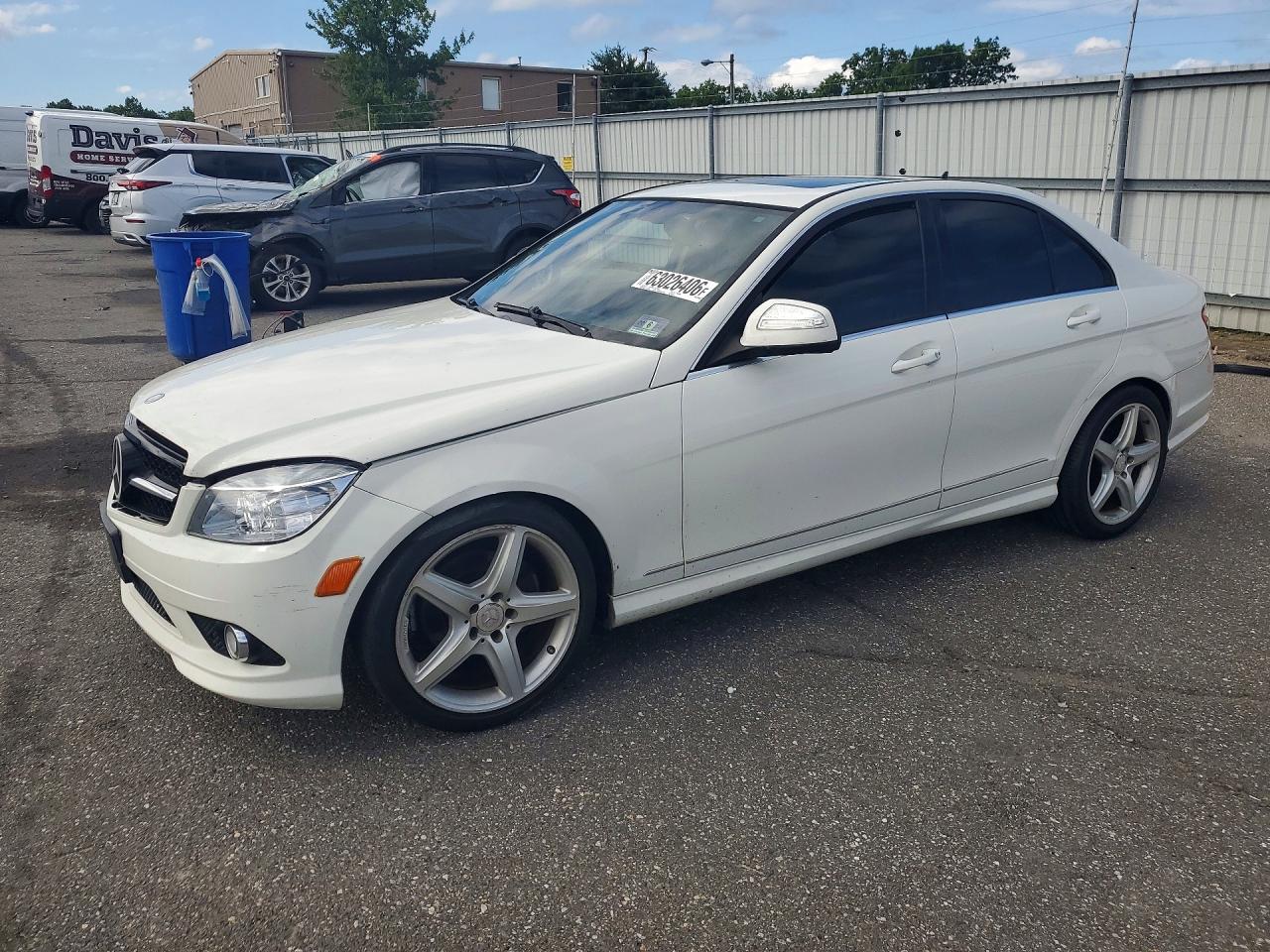 2009 Mercedes-Benz C 300 Sport, VIN WDDGF81X49R079209 — Water / flood