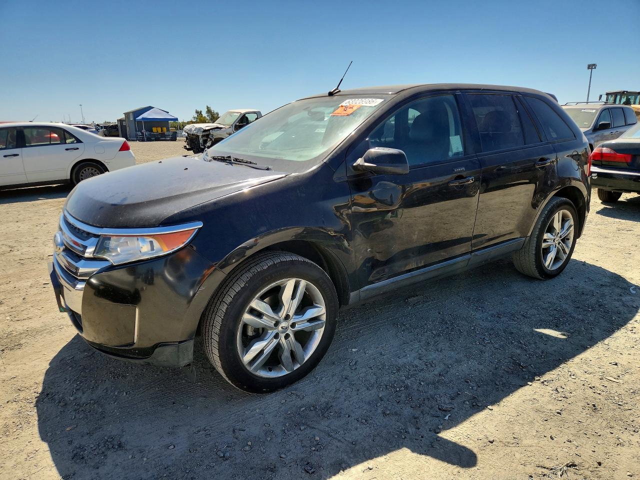 2013 Ford Edge SEL, VIN 2FMDK3JC9DBA95440 — Rear end