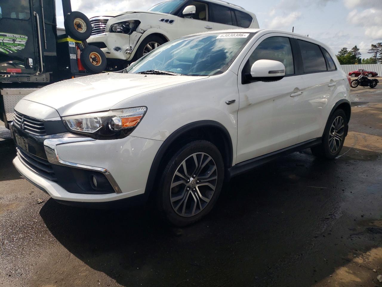 2017 Mitsubishi Outlander SE, VIN JA4AR3AW1HZ017308 — Мелкие вмятины и царапины