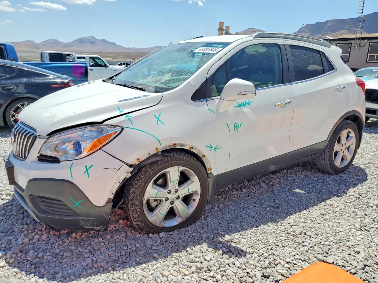 2016 Buick Encore, VIN KL4CJASB9GB592280 — Front end