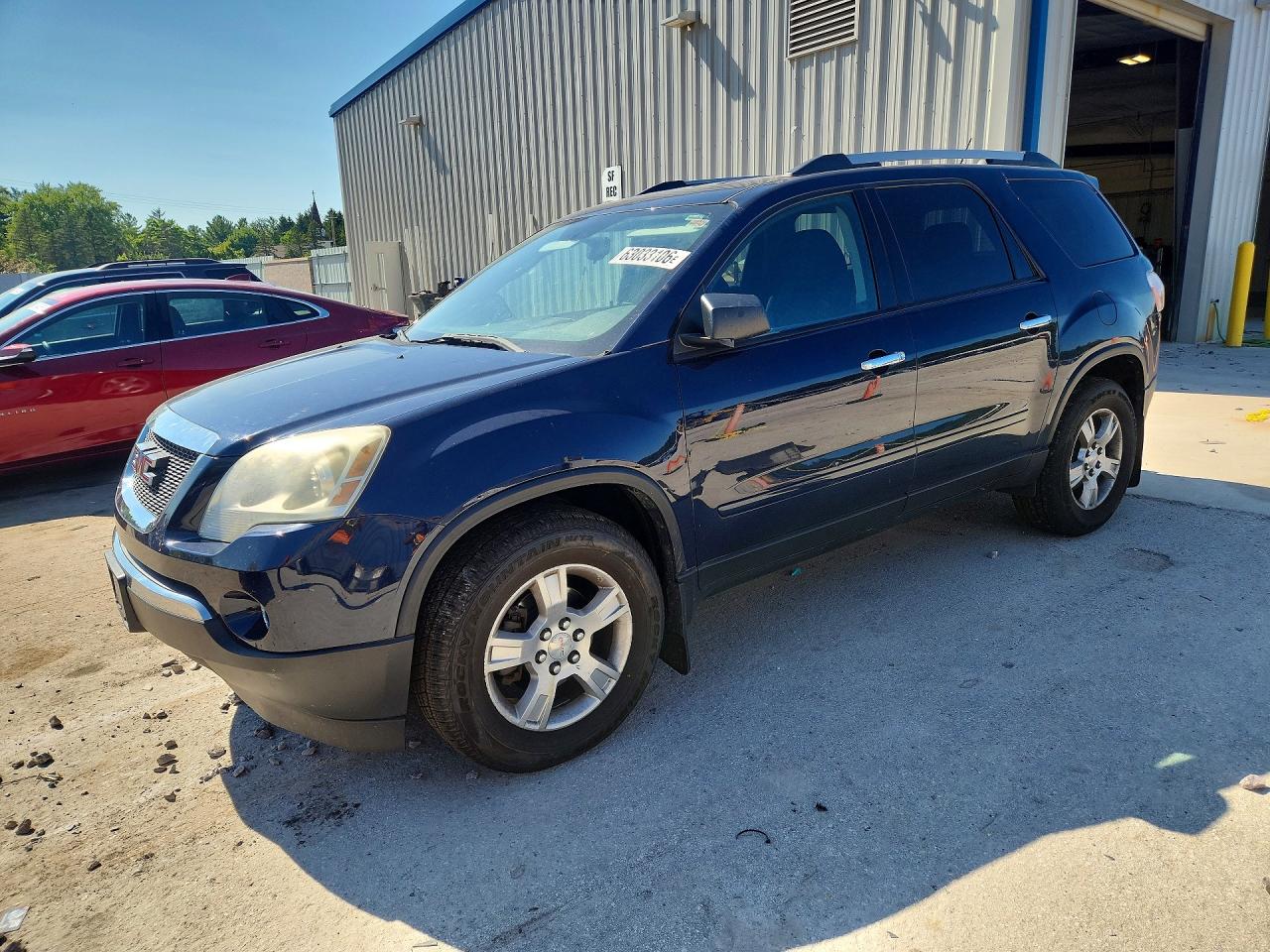 2011 GMC Acadia SL, VIN 1GKKVNEDXBJ329440 — Hail