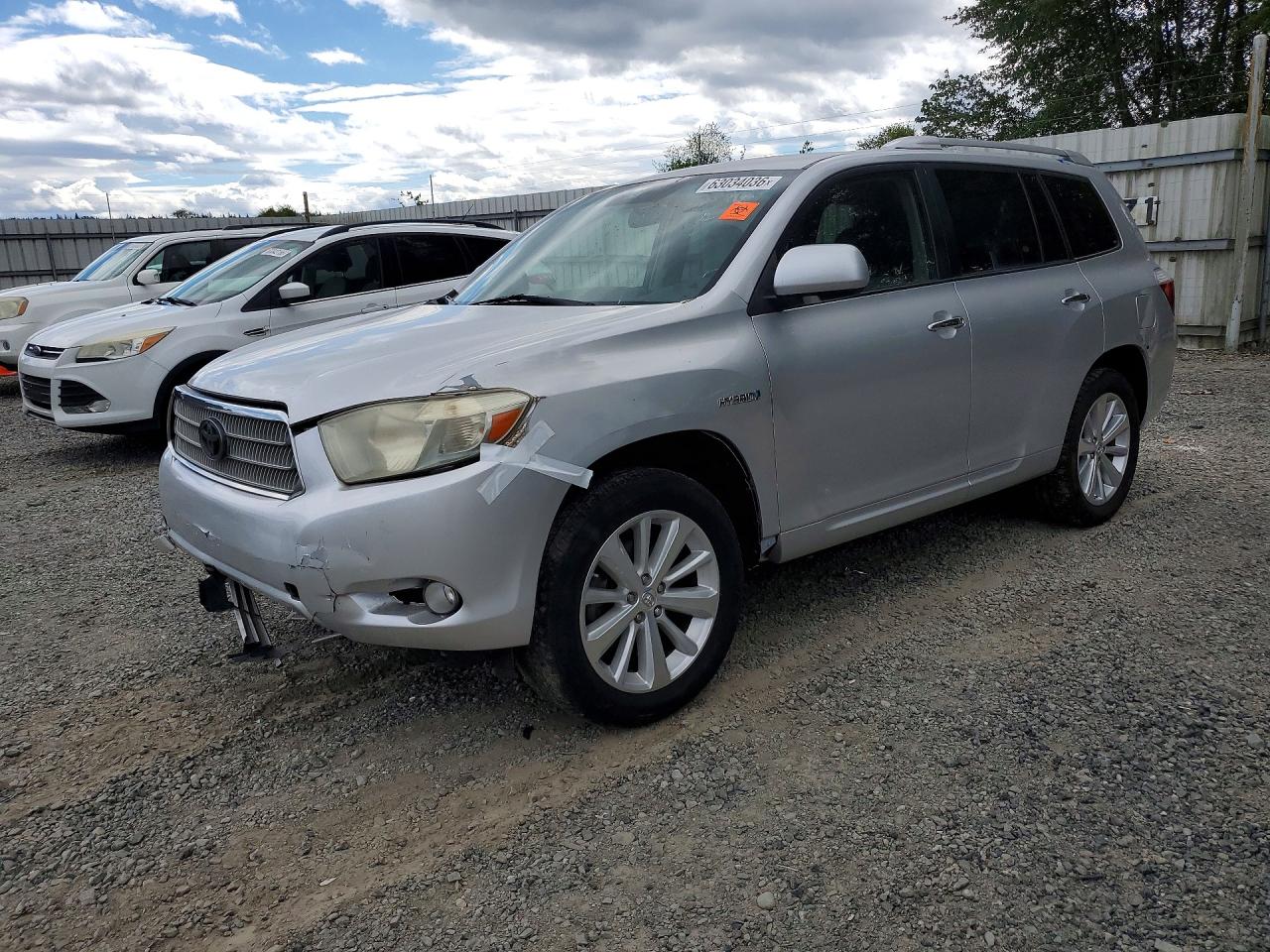 2010 Toyota Highlander, VIN JTEBW3EH4A2043054 — Front end