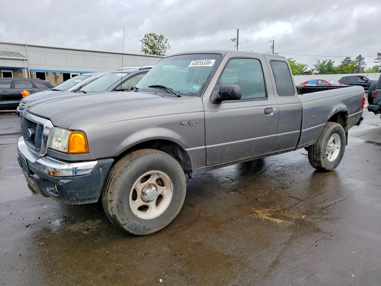 2005 Ford Ranger XL, VIN 1FTZR15E65PA52738 — Повреждение рамы