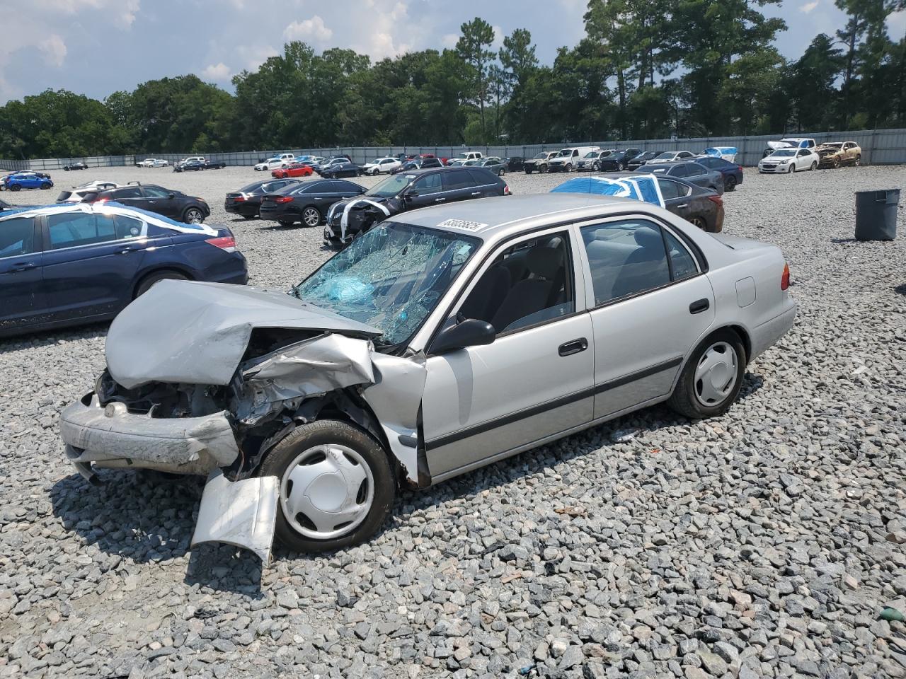 2002 Chevrolet Prizm, VIN 1Y1SK52822Z410702 — Front end
