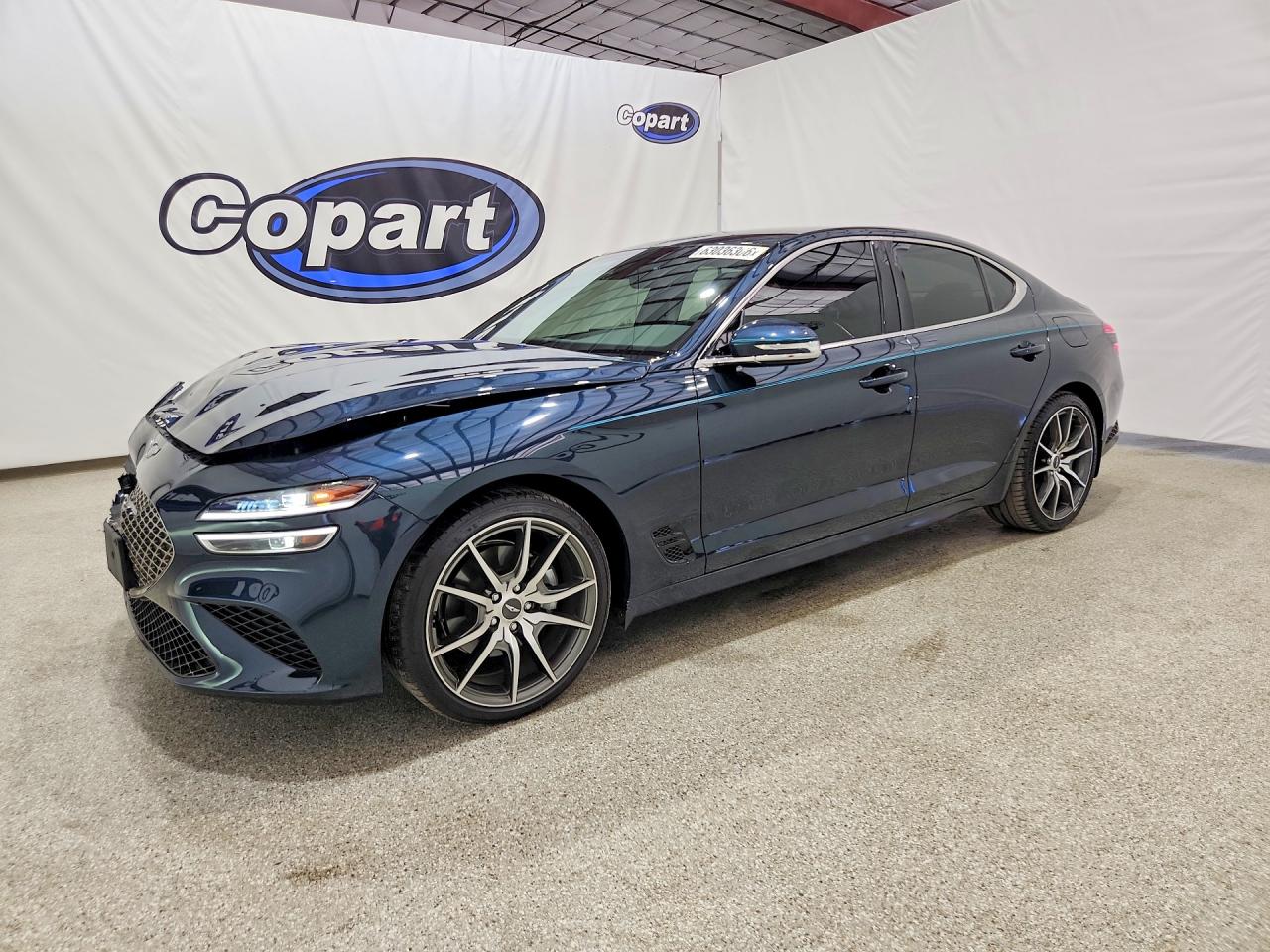 2023 Genesis G70 2.0T, VIN KMTG34TA1PU123425 — Front end