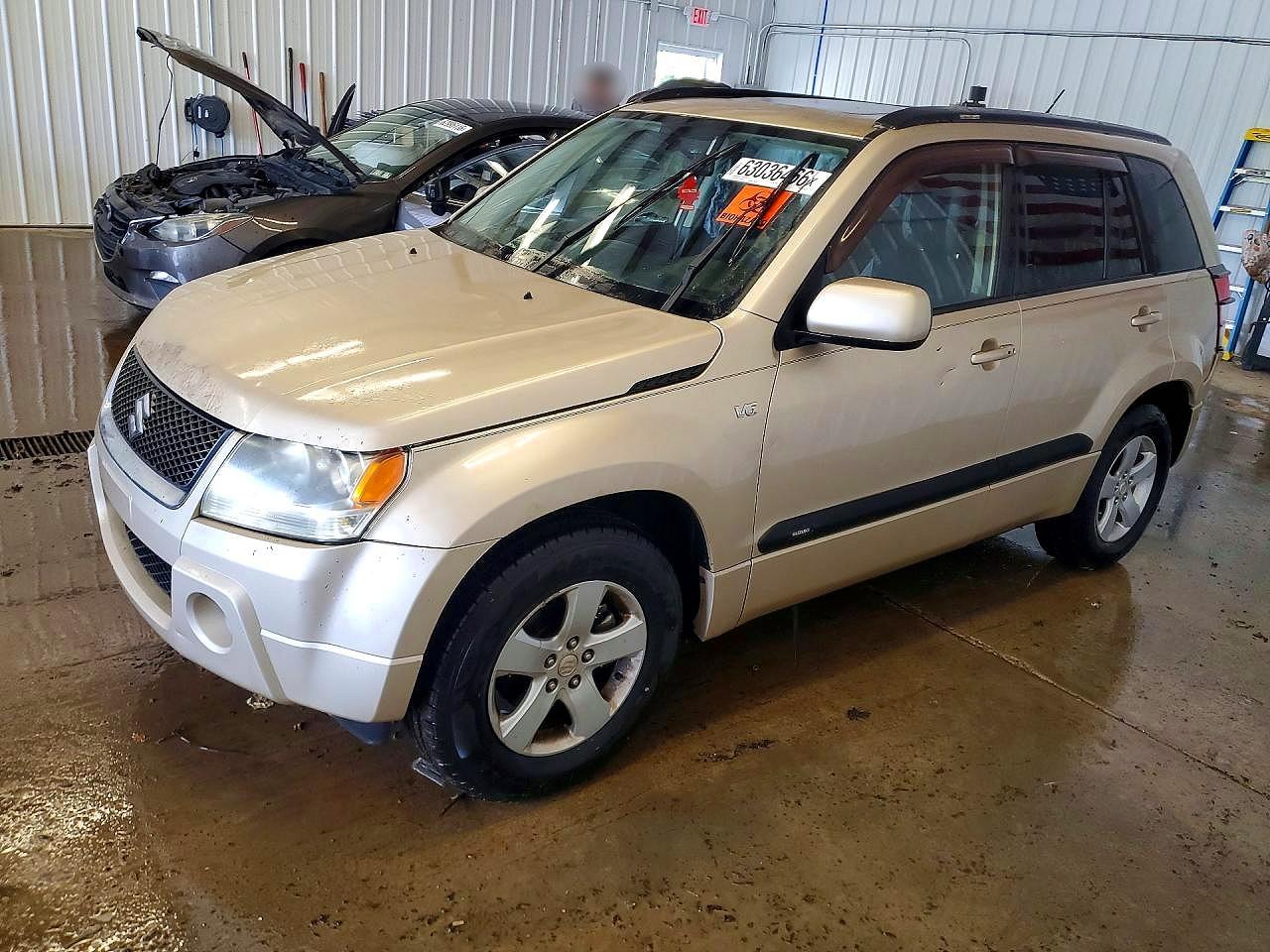 2008 Suzuki Grand Vitara XSport, VIN JS3TD944484102104 — Rear end