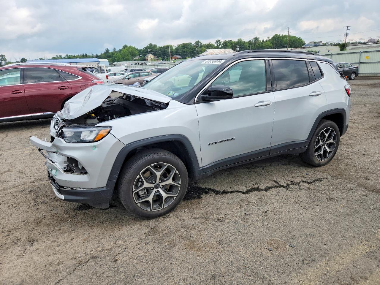 2025 Jeep Compass Limited, VIN 3C4NJDCN7ST504665 — Front end