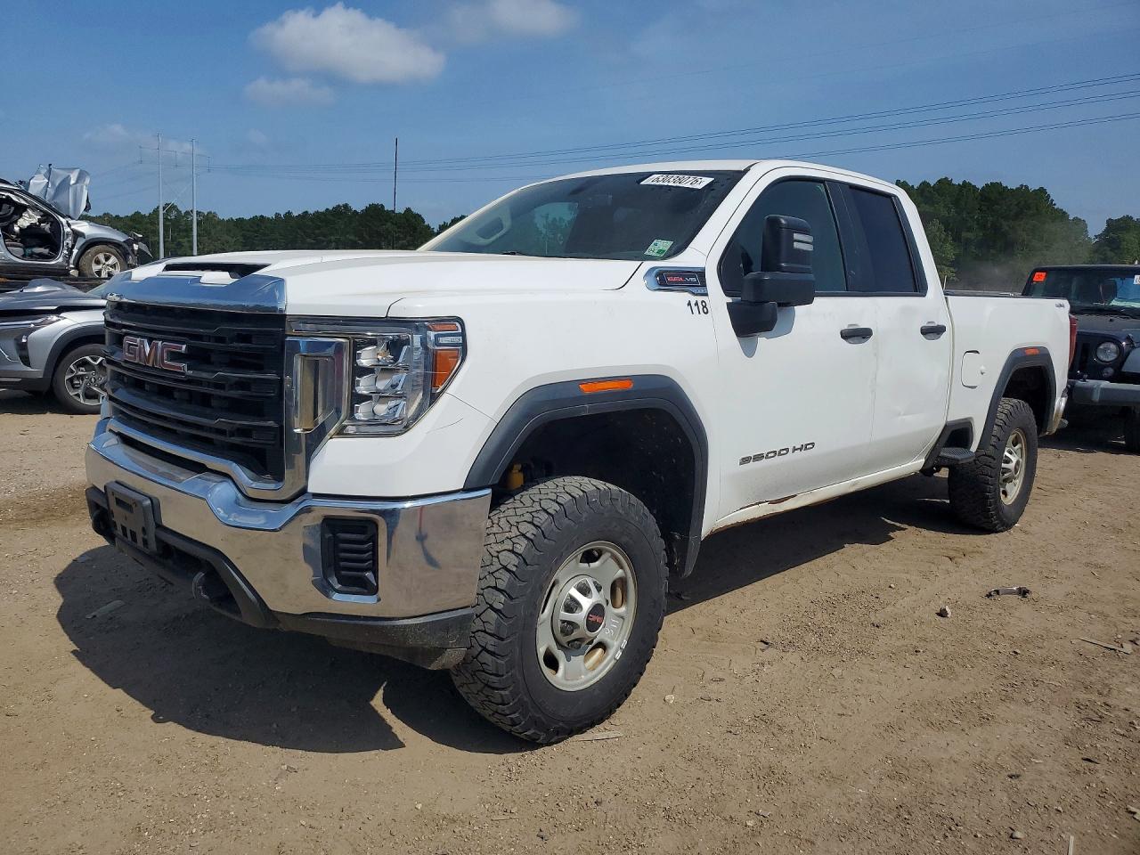 2022 GMC Sierra 2500HD Pro, VIN 1GT59LE71NF229830 — Side