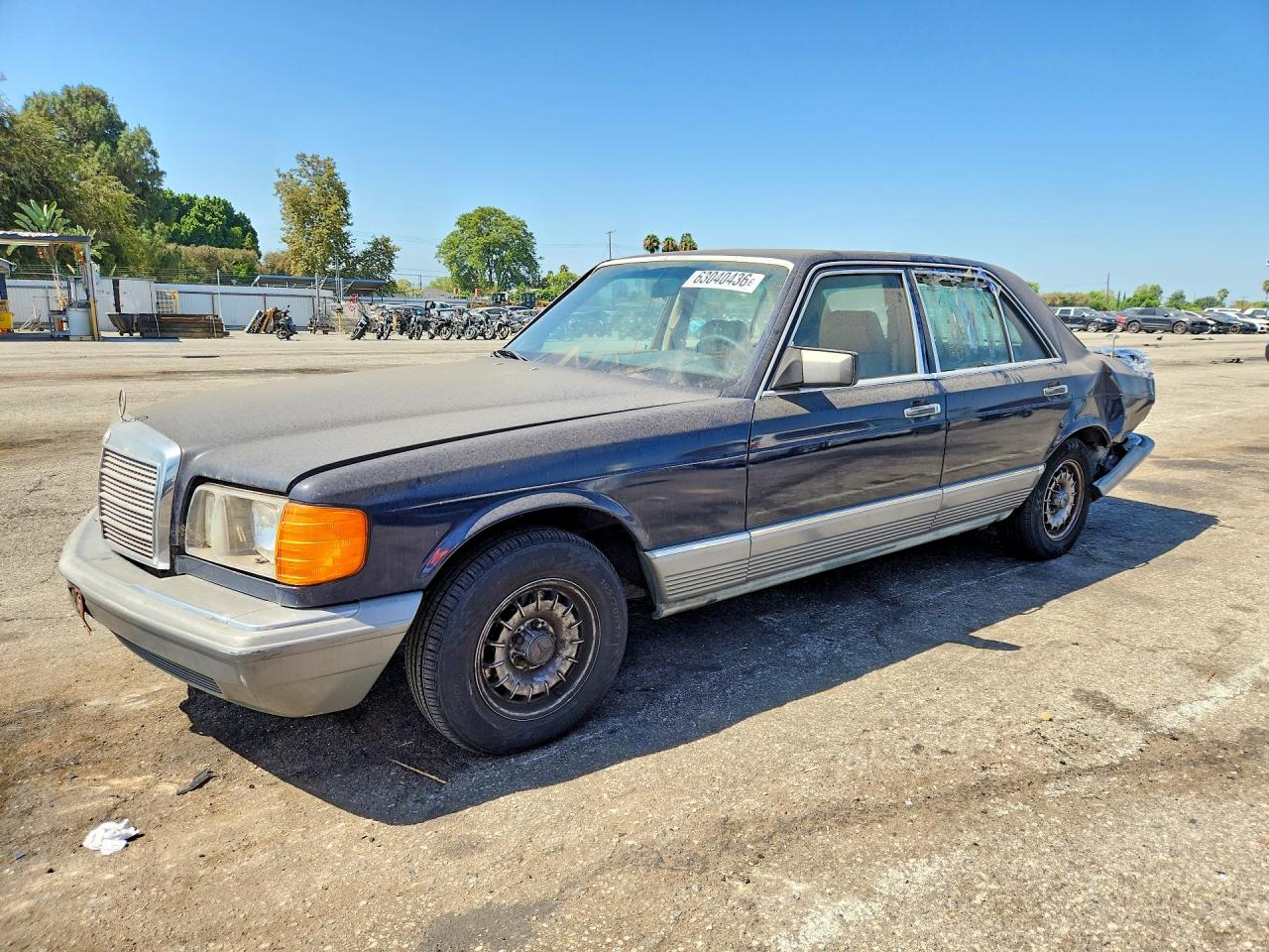 1984 Mercedes-Benz 300 SD, VIN WDBCB20A2EA059014 — Rear end