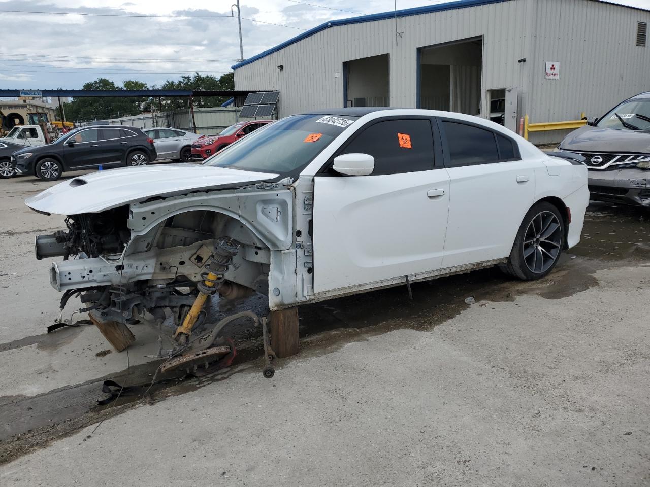 2017 Dodge Charger Daytona 392, VIN 2C3CDXGJ9HH595399 — Frame damage