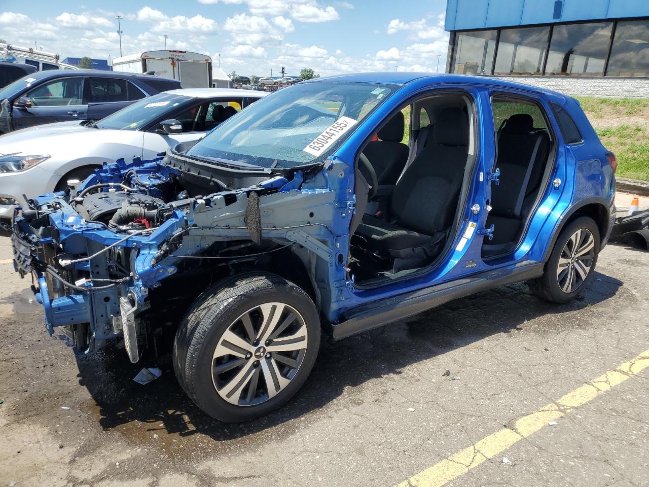 2020 Mitsubishi Outlander ES, VIN JA4AP3AU3LU020348 — Stripped