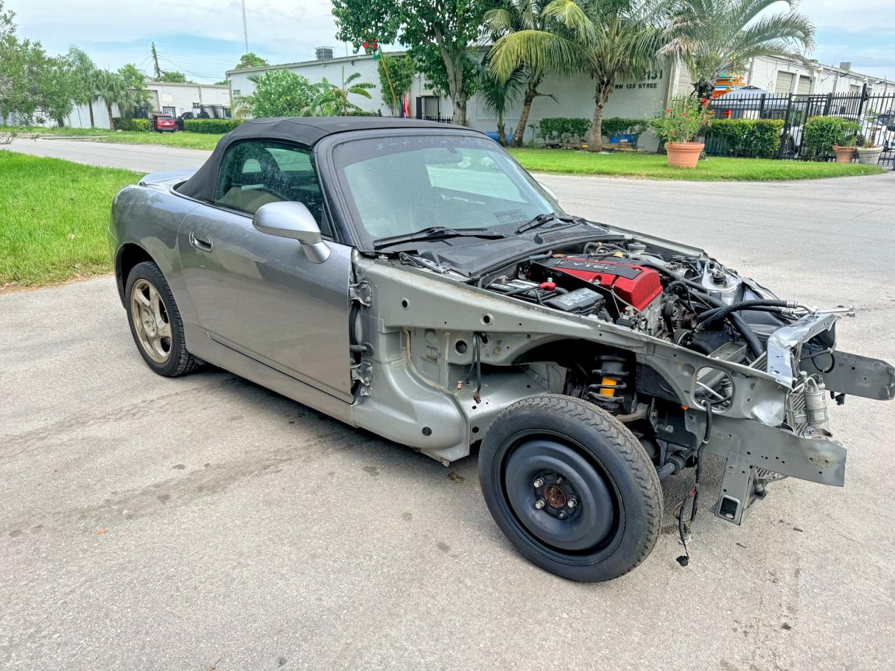 2000 Honda S2000, VIN JHMAP1145YT004688 — Stripped