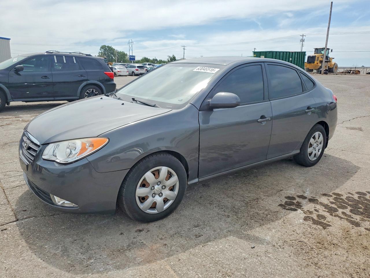 2009 Hyundai Elantra GLS, VIN KMHDU46D29U632877 — Front end