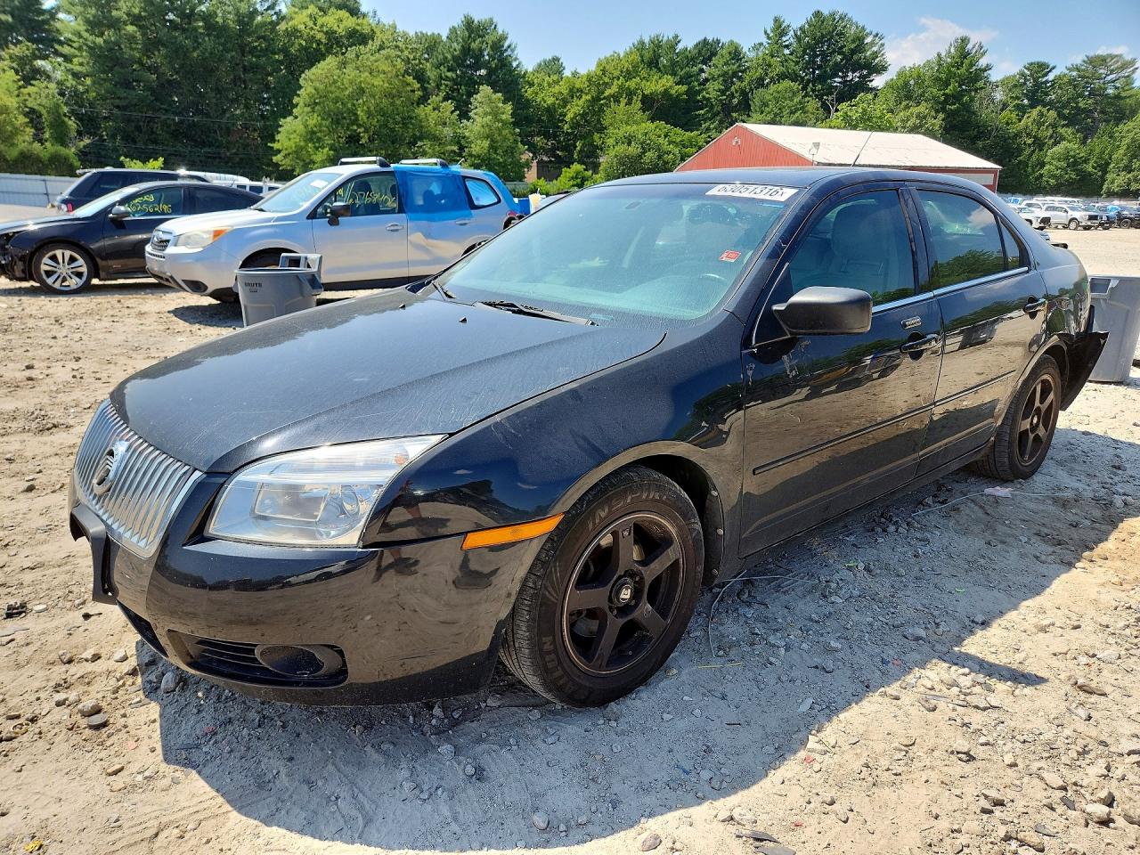 2009 Mercury Milan Premier, VIN 3MEHM081X9R636358 — Перед