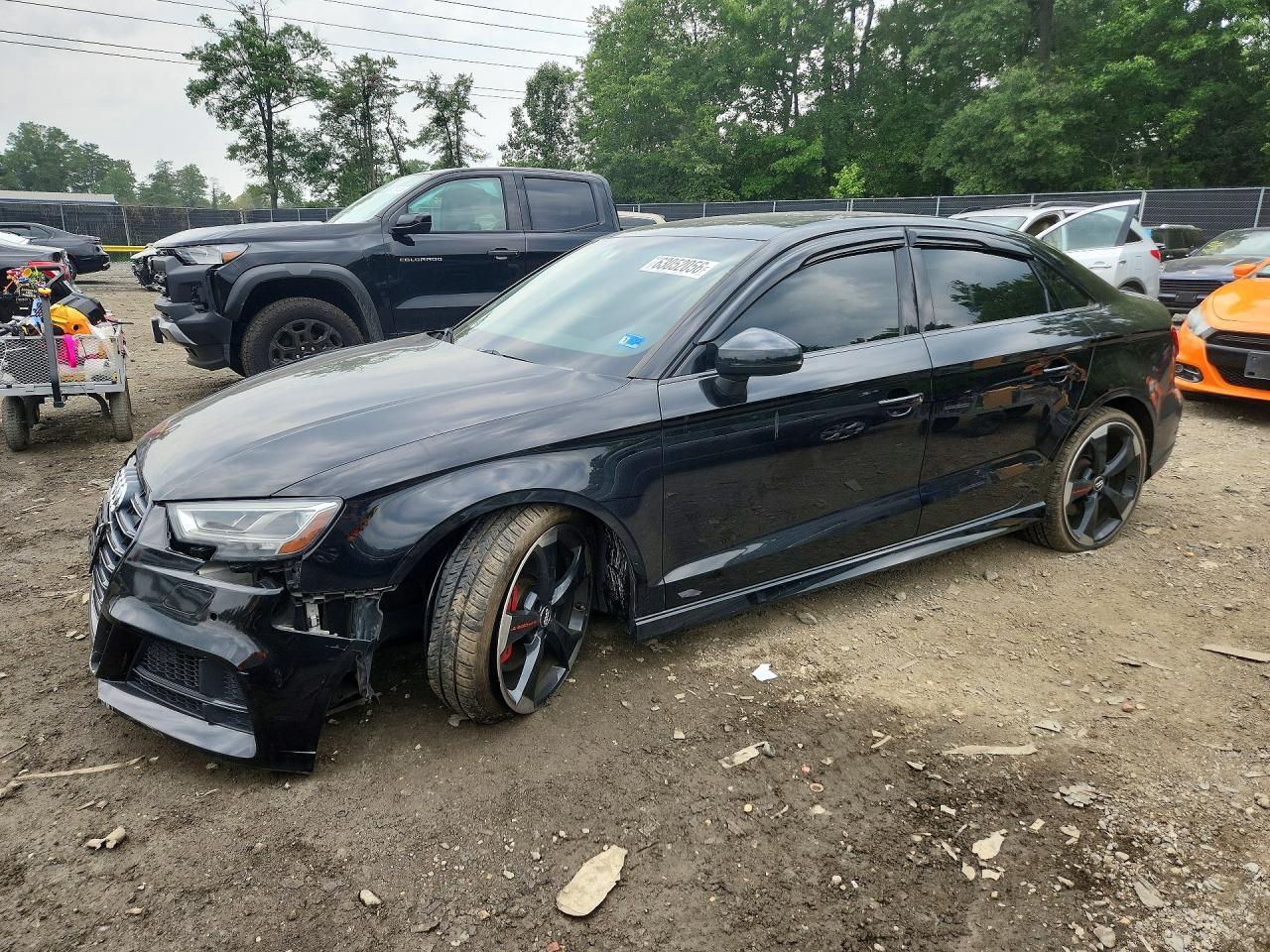 2019 Audi S3 Premium Plus, VIN WAUB1GFF7K1018791 — Front end