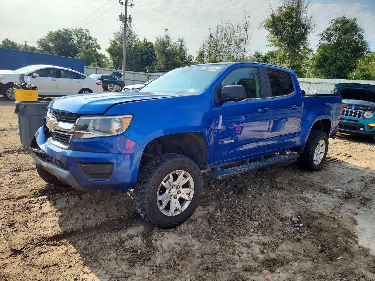 2018 Chevrolet Colorado 2WD LT, VIN 1GCGSCEN2J1258837 — Перед