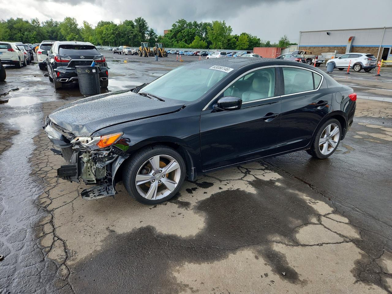 2014 Acura ILX Premium, VIN 19VDE1F5XEE000784 — Перед