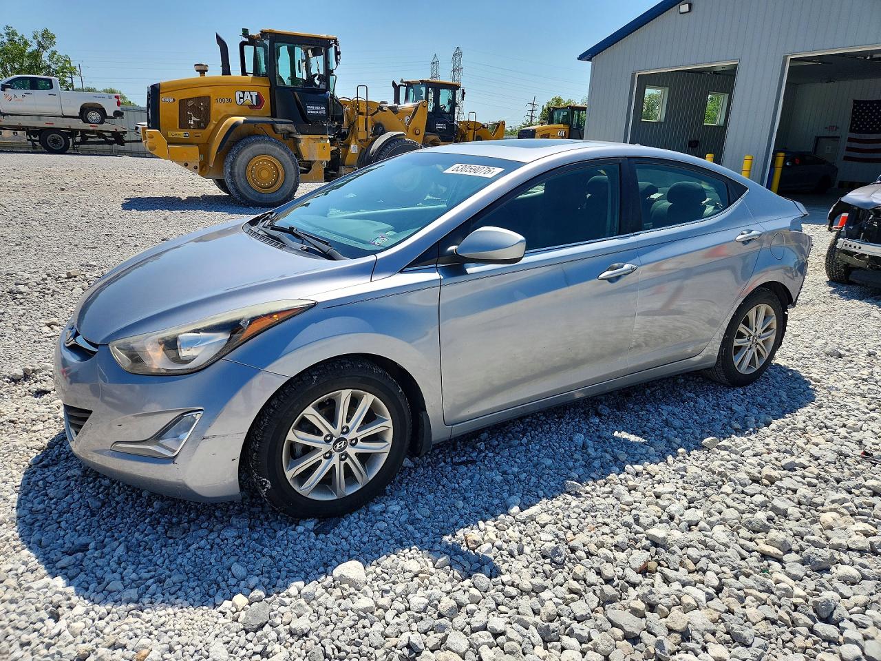 2015 Hyundai Elantra SE, VIN 5NPDH4AE5FH607373 — Rear end