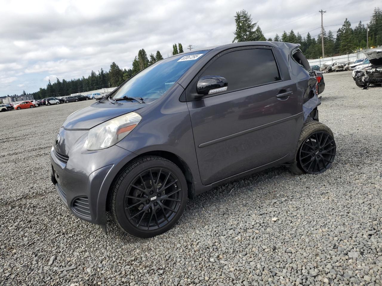 2013 Scion iQ, VIN JTNJJXB01DJ025959 — Rear end