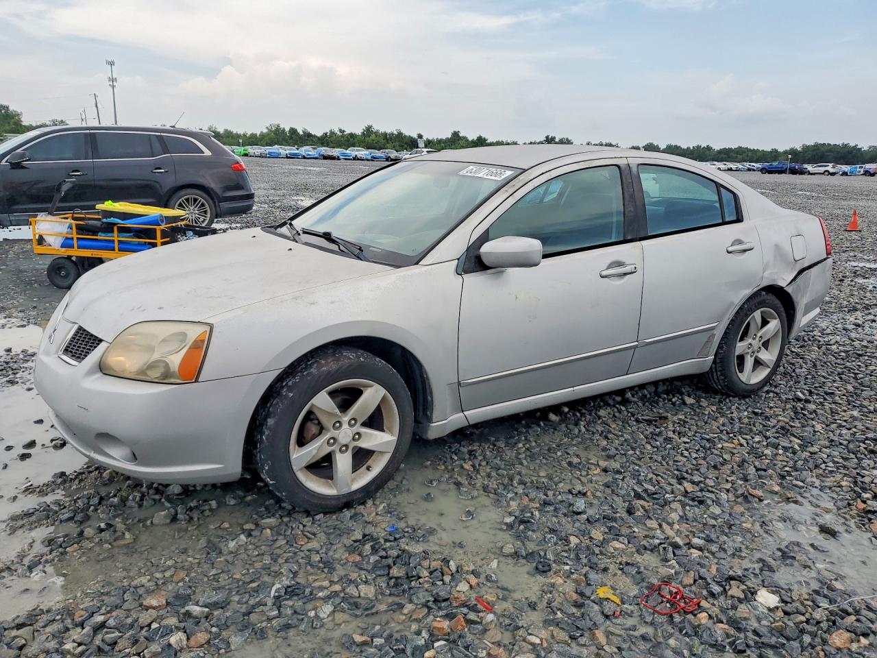 2006 Mitsubishi Galant ES, VIN 4A3AB36F26E011621 — Rear end
