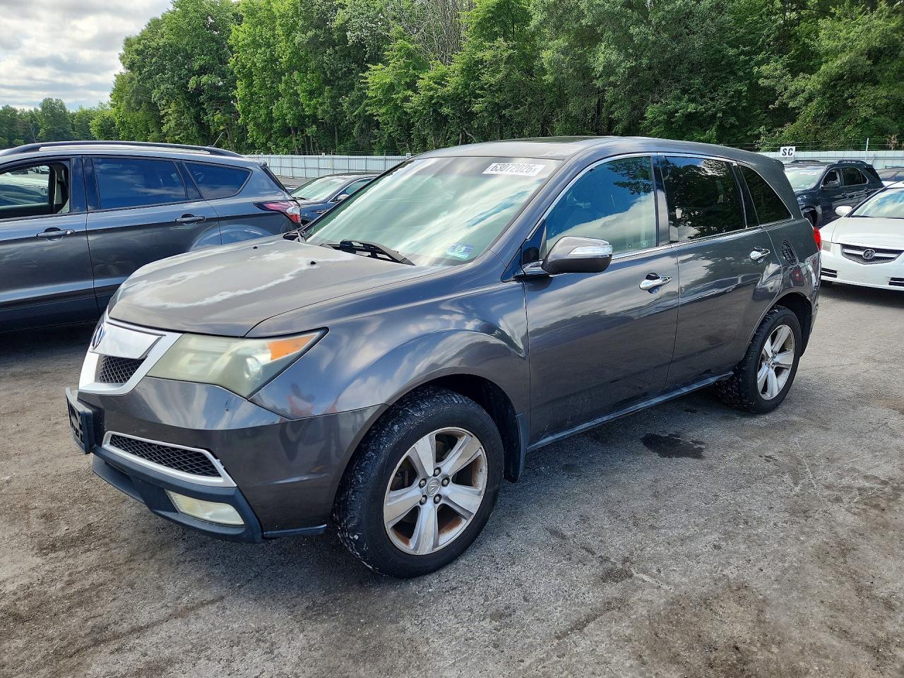 2011 Acura MDX Technology, VIN 2HNYD2H69BH534490 — Mechanical