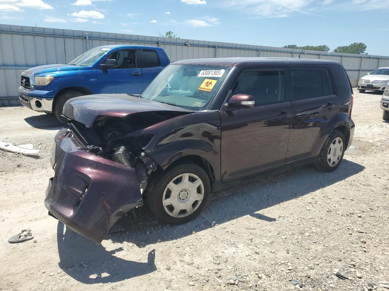 2012 Scion xB, VIN JTLZE4FE3CJ029160 — Biohazard / chemical