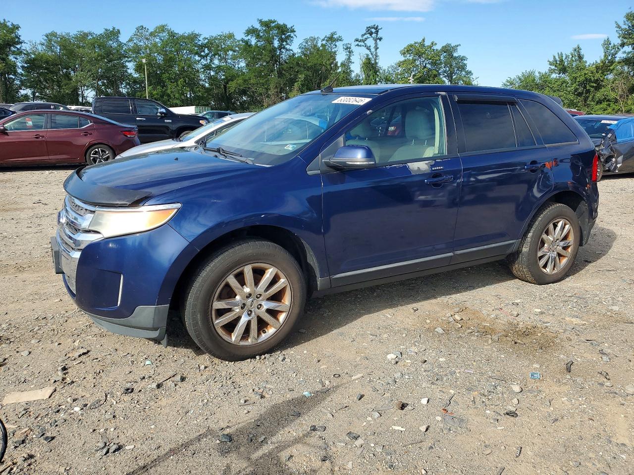 2012 Ford Edge SEL, VIN 2FMDK3JC8CBA11753 — Minor dents and scratches