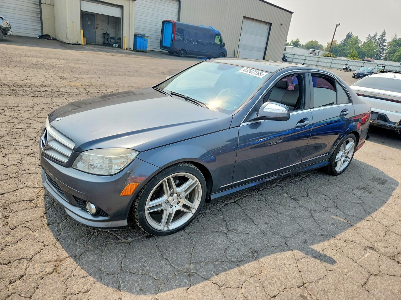 2008 Mercedes-Benz C 300 Sport, VIN WDDGF54X98F173967 — Minor dents and scratches