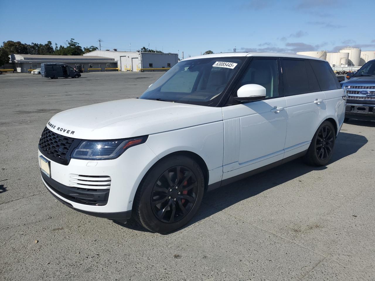2018 Land Rover Range Rover HSE, VIN SALGS2SV1JA392262 — Пожар в салоне