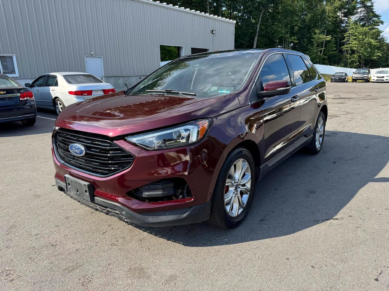 2019 Ford Edge Titanium, VIN 2FMPK4K9XKBB30814 — Minor dents and scratches