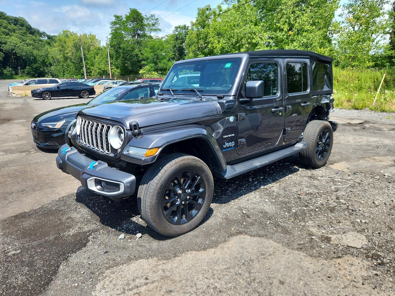 2024 Jeep Wrangler Sahara, VIN 1C4RJXP67RW207082 — Rear end