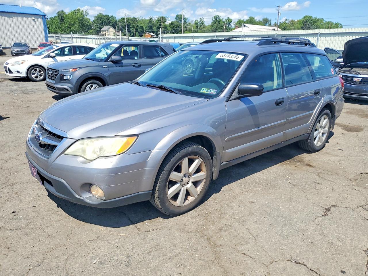 2008 Subaru Outback i, VIN 4S4BP61C787363250 — Side