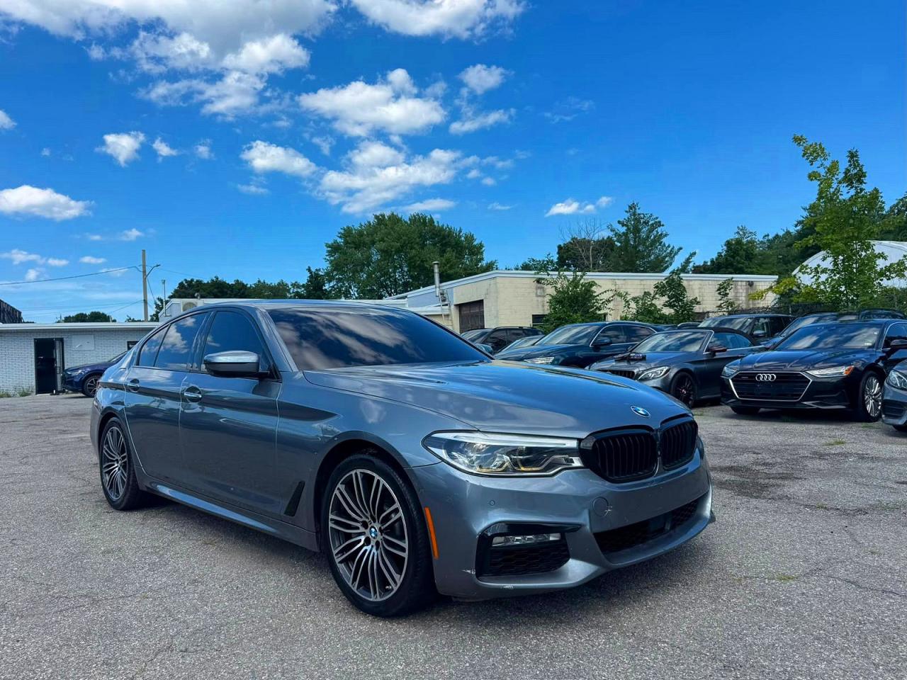 2018 BMW 5 Series 540i xDrive, VIN WBAJE7C50JG891256 — Auction photo 1 of 10